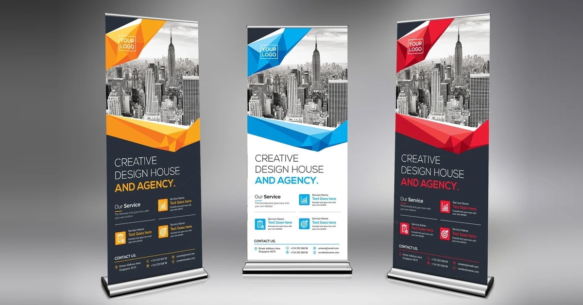 Roll-up grafica e produzione a Firenze