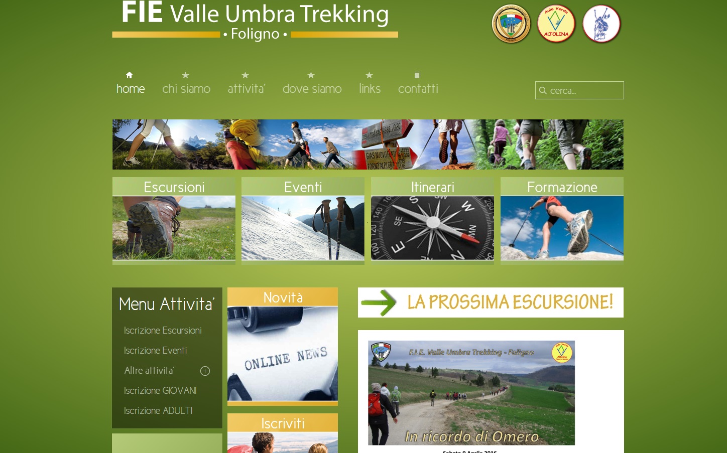 FIE Valle Umbra Trekking - Portale